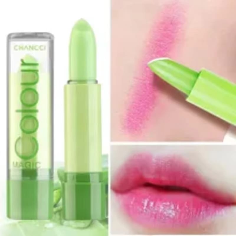 Lipstik warna tahan air ajaib berkualitas tinggi, pelembab bibir, aksesoris kecantikan, mencegah lipstik, aroma buah, Lip Gloss H114#